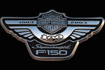 annimated 100th harley-ford logo